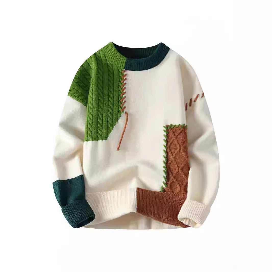 Men's Knitted Loose Sweater