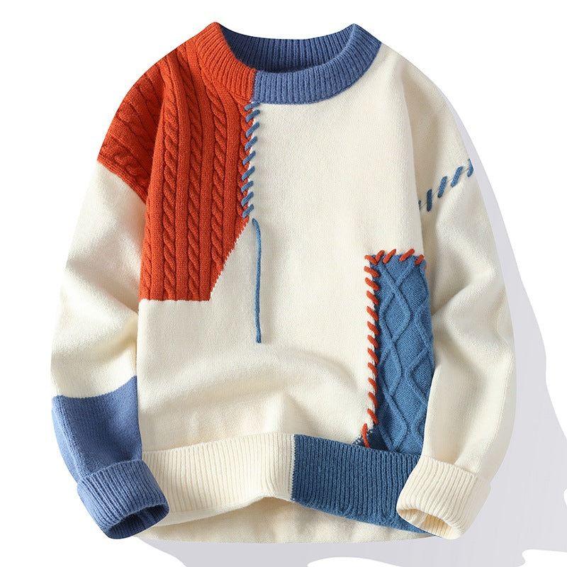 Men's Knitted Loose Sweater