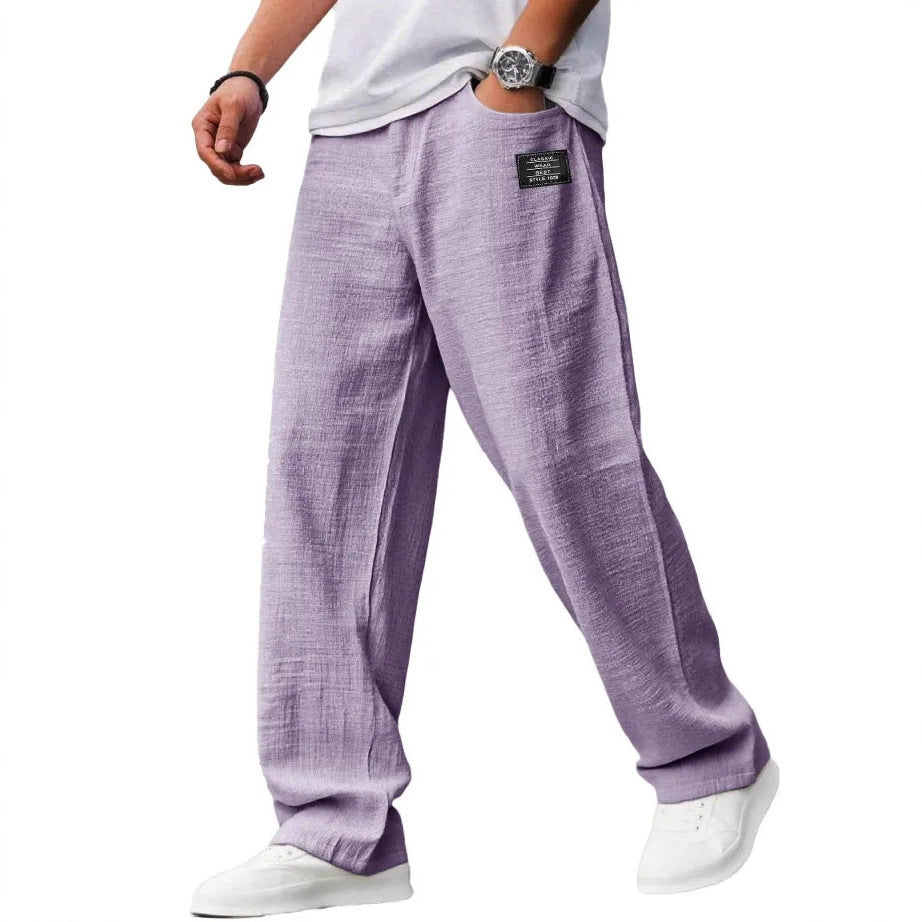 Everyday Breathable Straight Leg Comfort Trousers