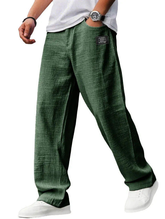 Everyday Breathable Straight Leg Comfort Trousers