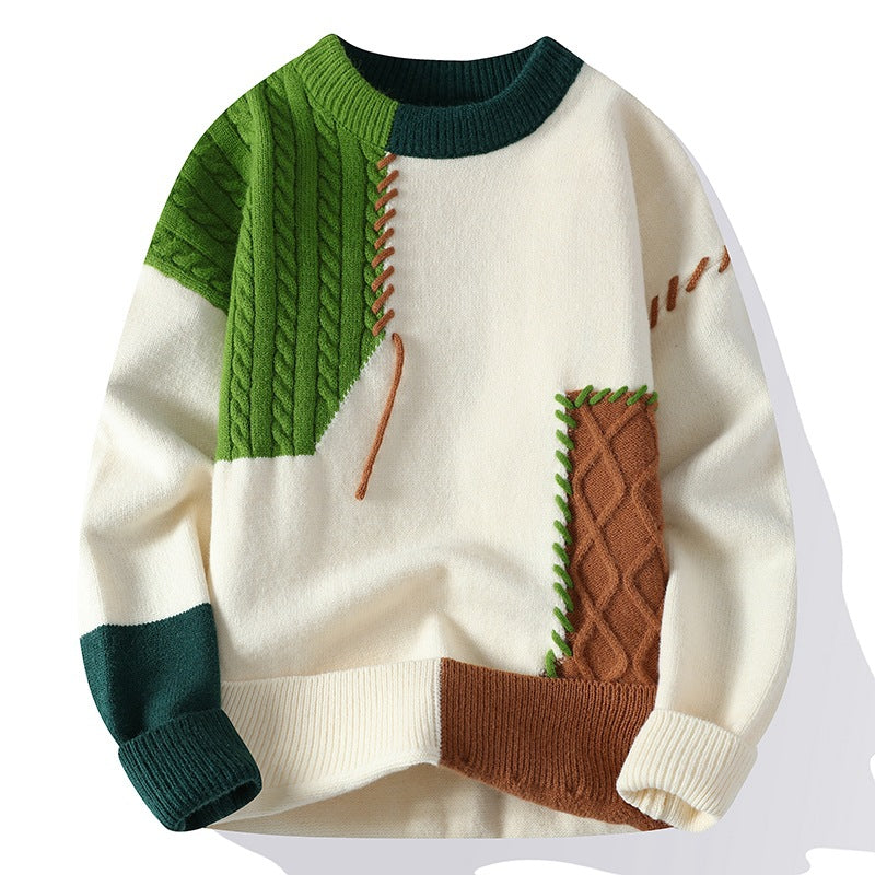 Men's Knitted Loose Sweater