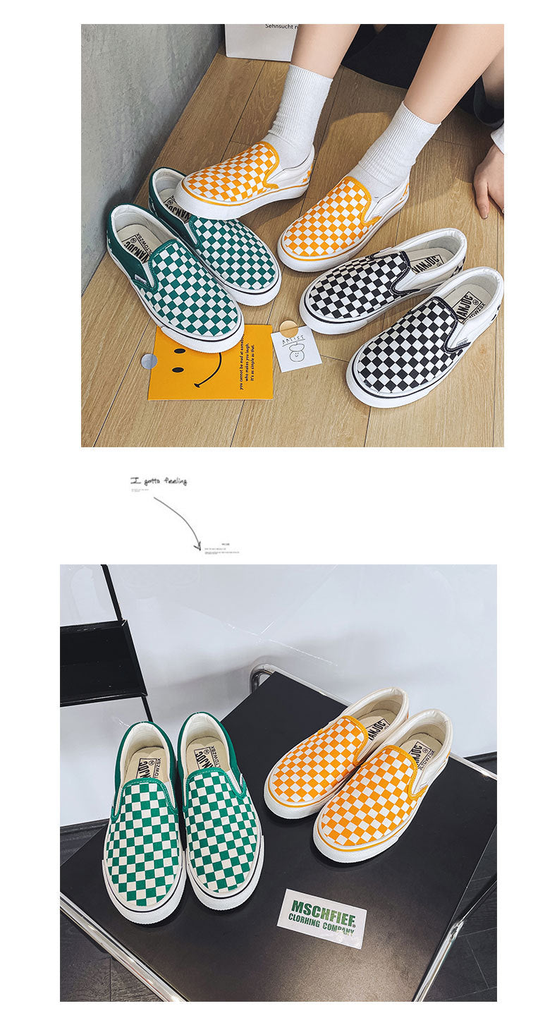 Vans Unisex Classic Slip-On Checkerboard Low Top Shoe