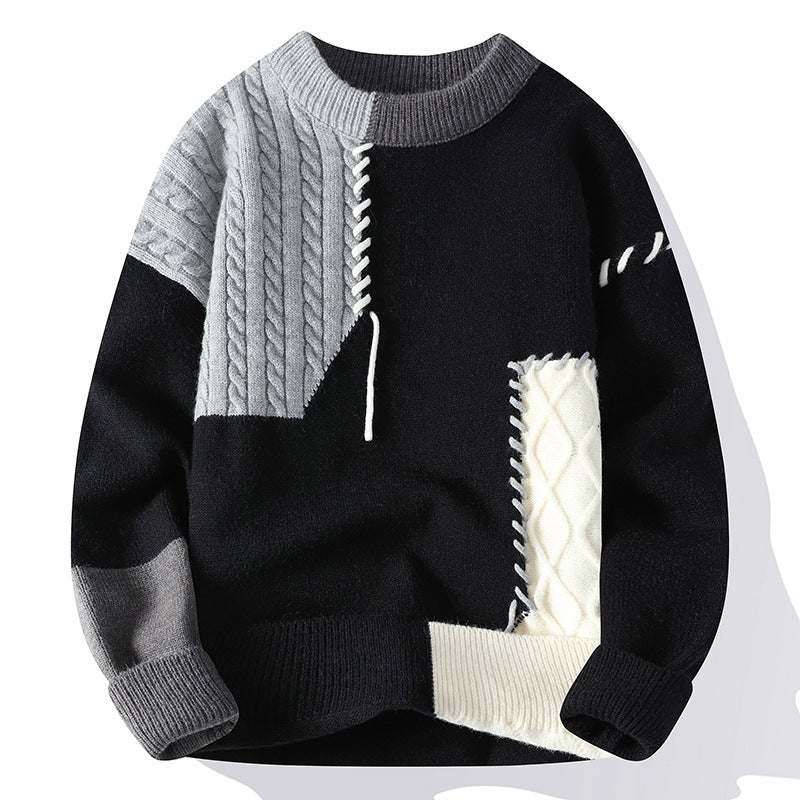 Men's Knitted Loose Sweater