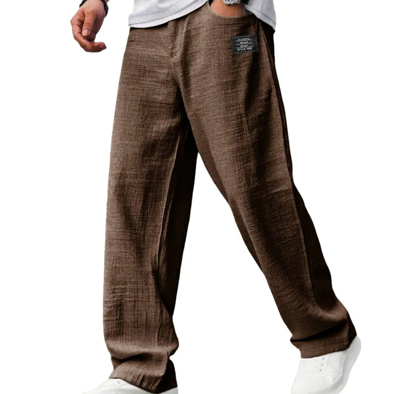 Everyday Breathable Straight Leg Comfort Trousers