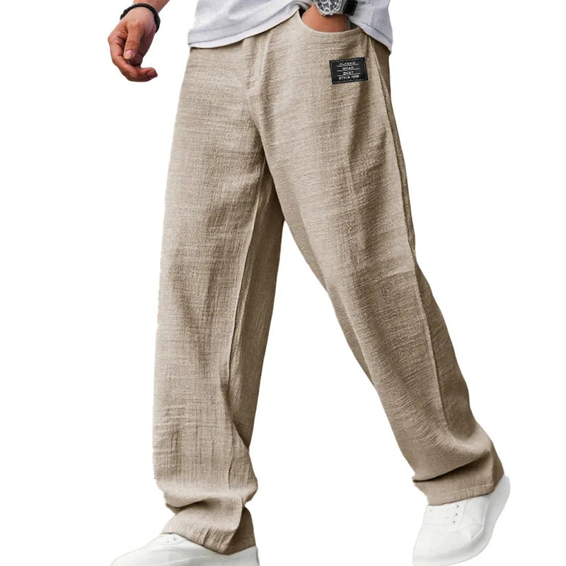 Everyday Breathable Straight Leg Comfort Trousers