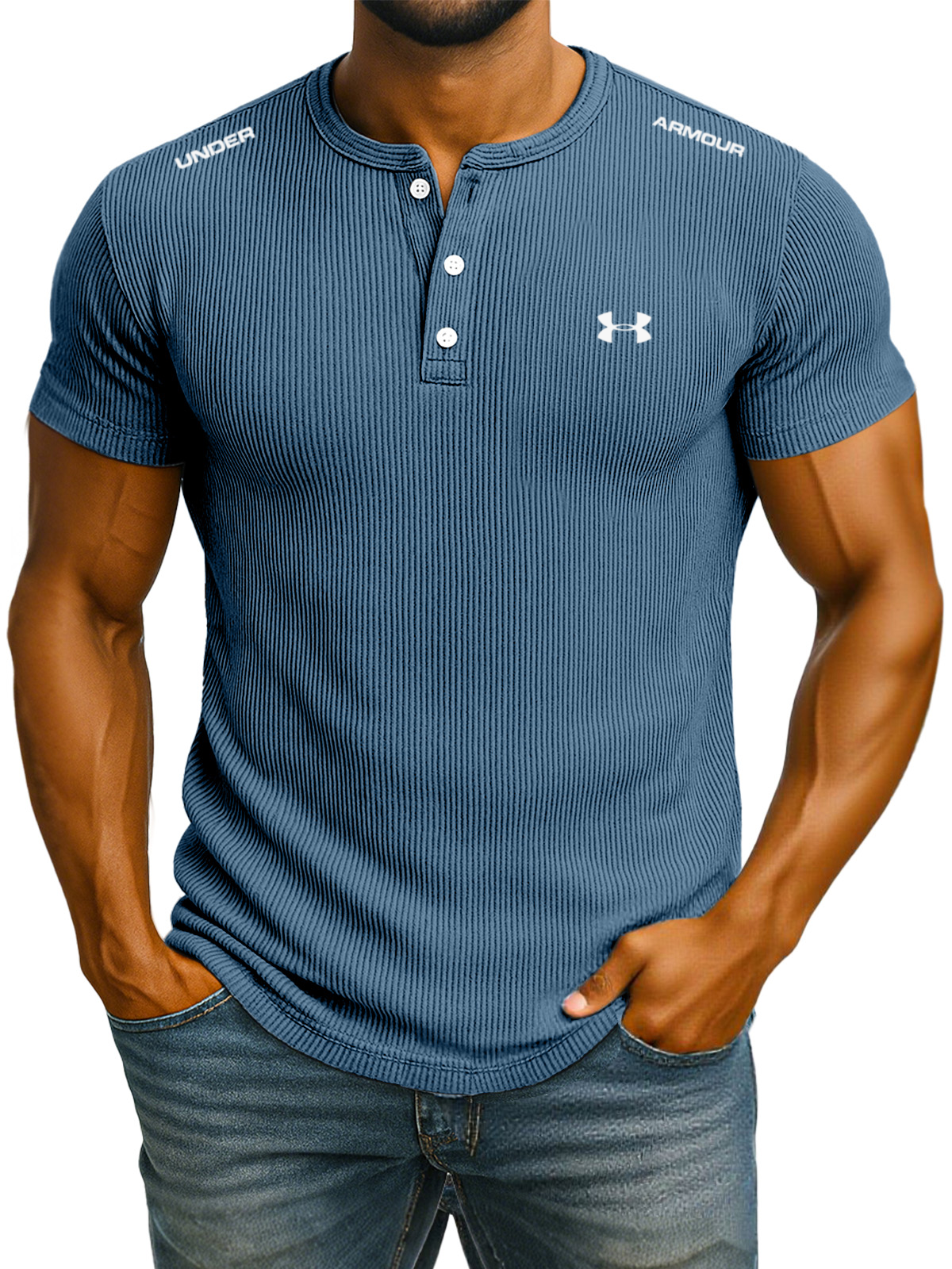 Everyday Casual Henley Comfort Tee