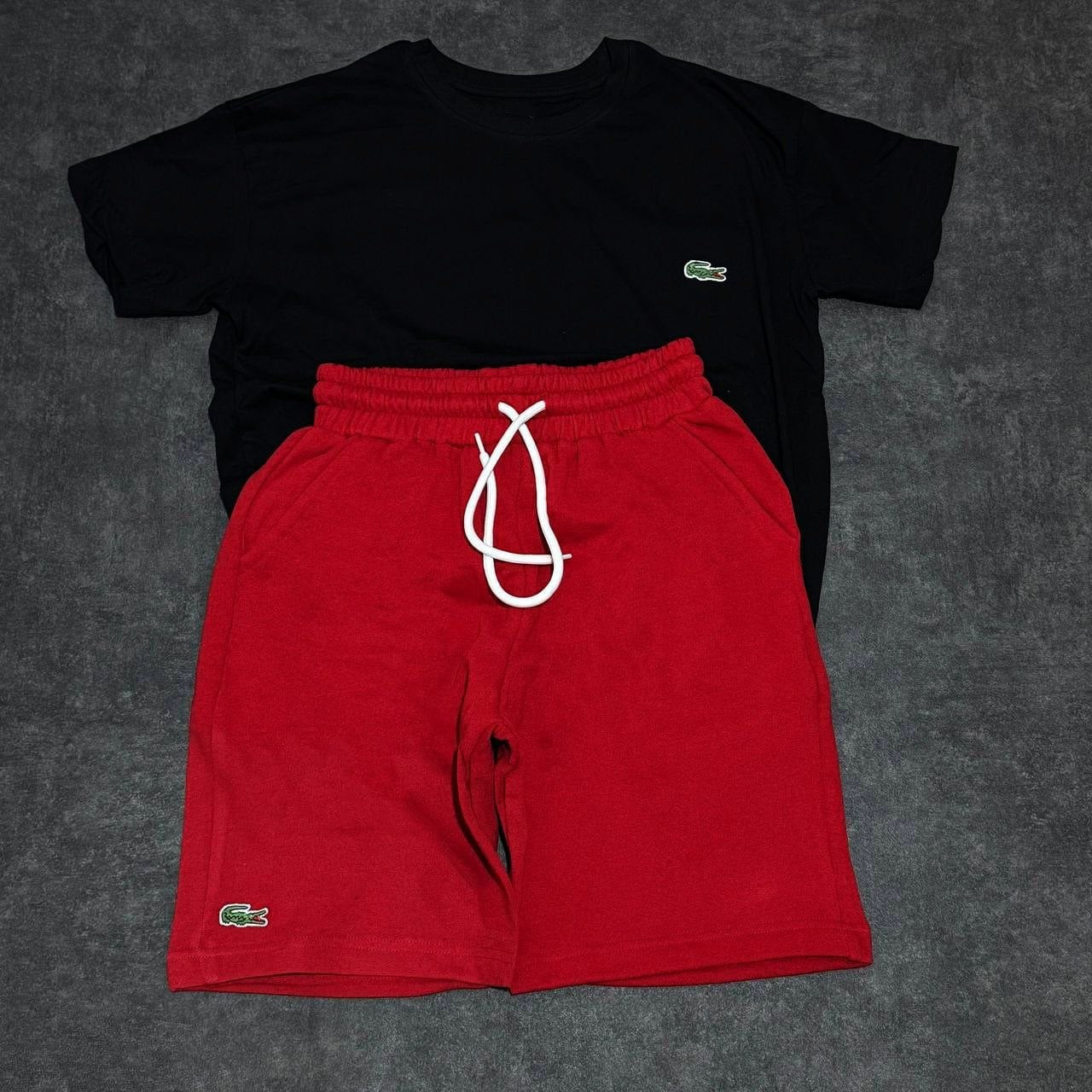 Croco Comfort Tee & Shorts Set