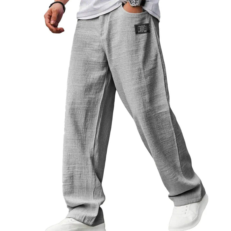 Everyday Breathable Straight Leg Comfort Trousers