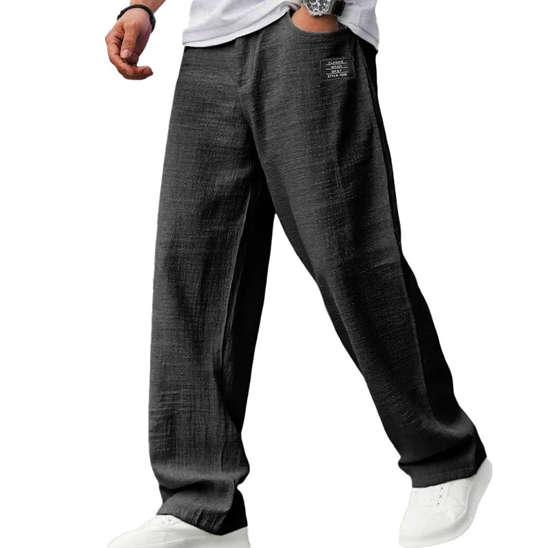 Everyday Breathable Straight Leg Comfort Trousers